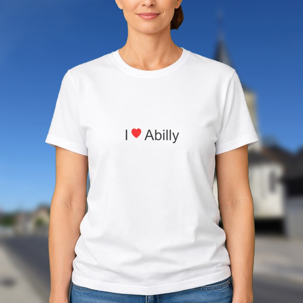 T-shirt I love abilly