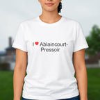 T-shirt I love ablaincourt-pressoir