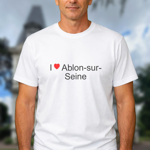T-shirt I love ablon-sur-seine