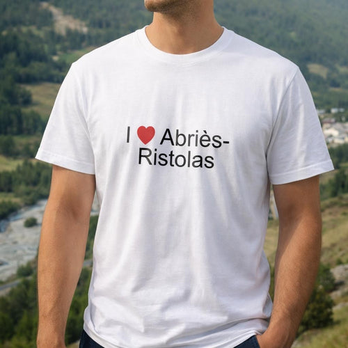 T-shirt I love abriès-ristolas