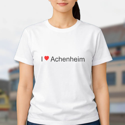 T-shirt I love achenheim