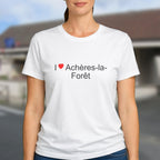 T-shirt I love achères-la-forêt