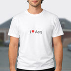T-shirt I love acq