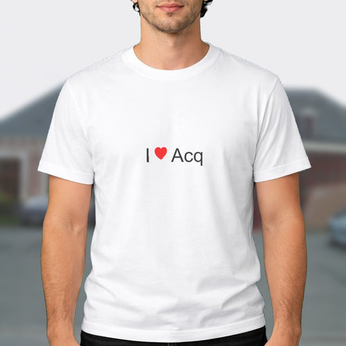 T-shirt I love acq