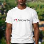 T-shirt I love adamswiller