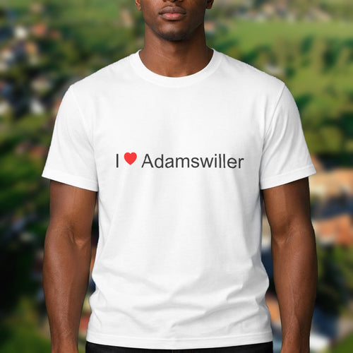 T-shirt I love adamswiller
