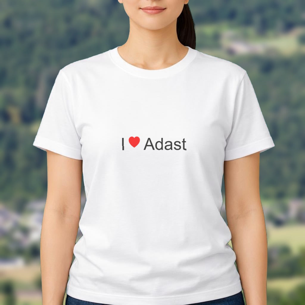 T-shirt I love adast