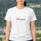 T-shirt I love adast