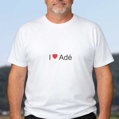 T-shirt I love adé