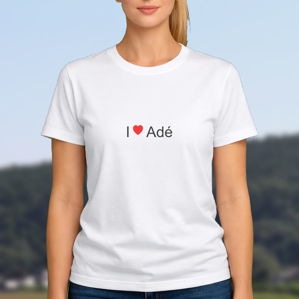 T-shirt I love adé