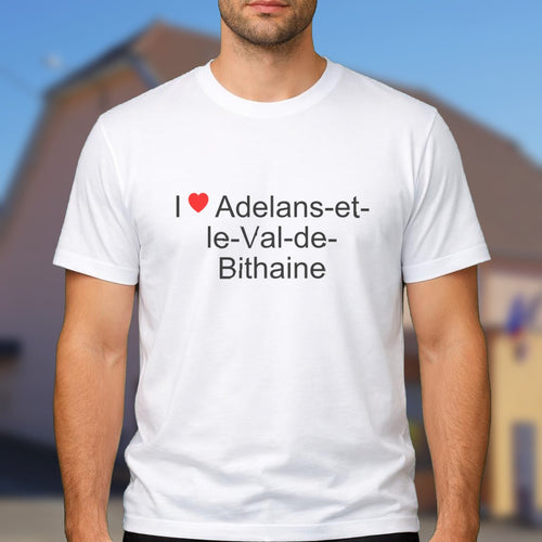 T-shirt I love adelans-et-le-val-de-bithaine