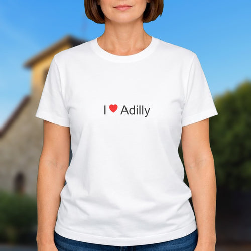 T-shirt I love adilly