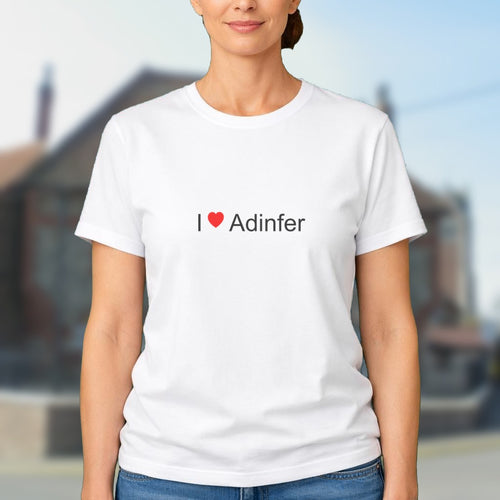 T-shirt I love adinfer