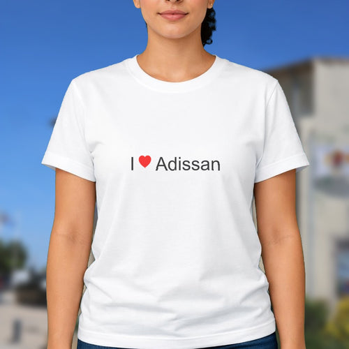 T-shirt I love adissan