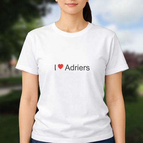 T-shirt I love adriers