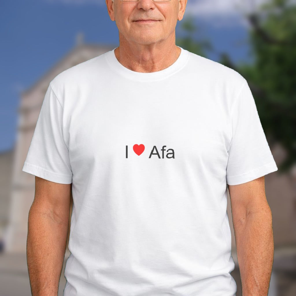 T-shirt I love afa