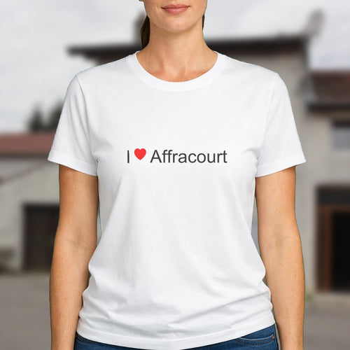 T-shirt I love affracourt