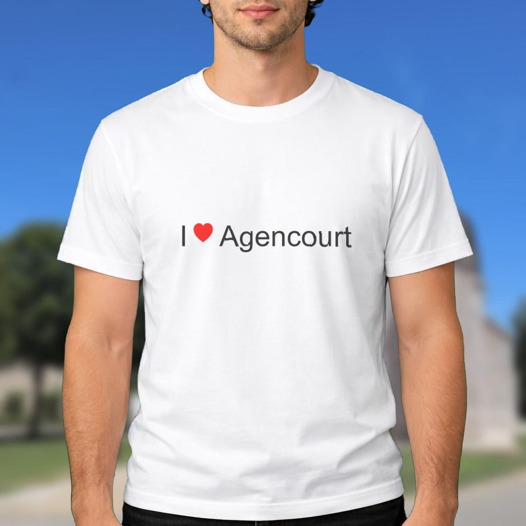T-shirt I love agencourt