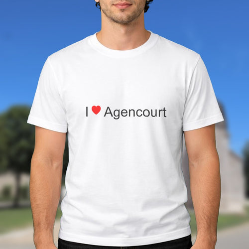 T-shirt I love agencourt
