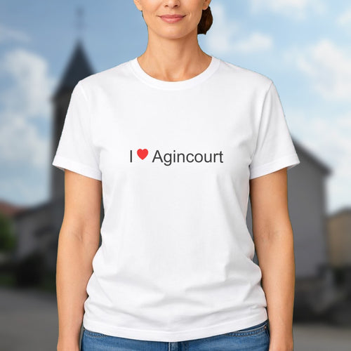 T-shirt I love agincourt