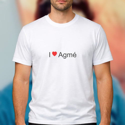 T-shirt I love agmé