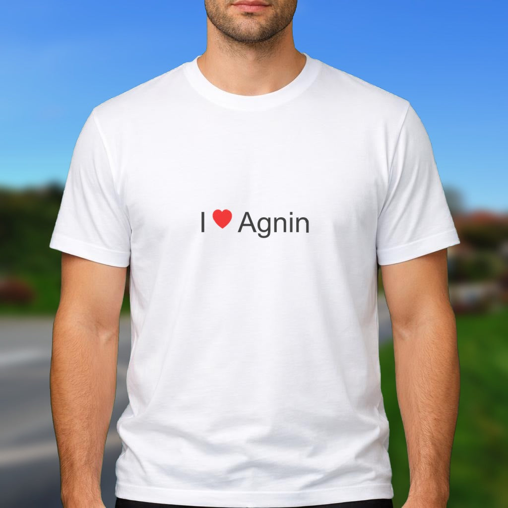 T-shirt I love agnin