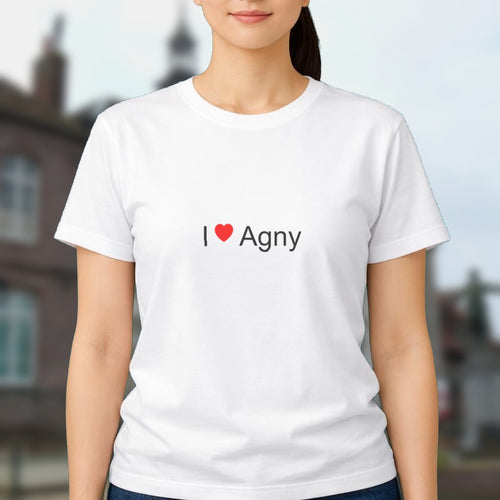 T-shirt I love agny