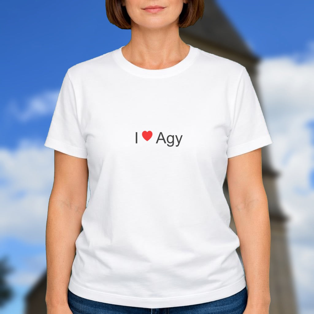 T-shirt I love agy