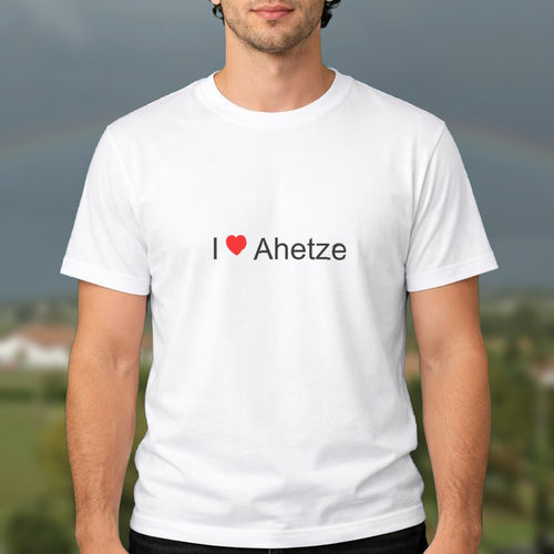 T-shirt I love ahetze