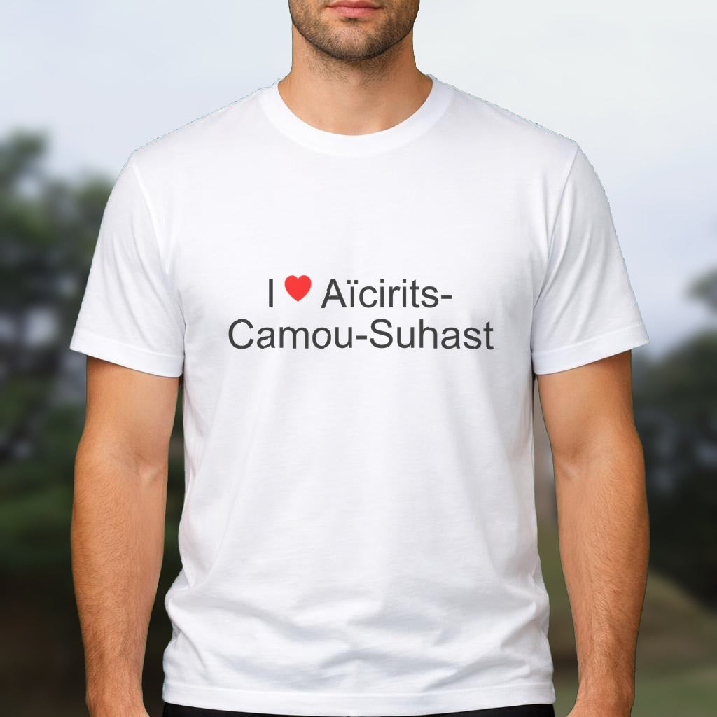 T-shirt I love aïcirits-camou-suhast