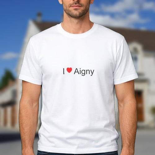 T-shirt I love aigny