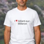 T-shirt I love aillant-sur-milleron