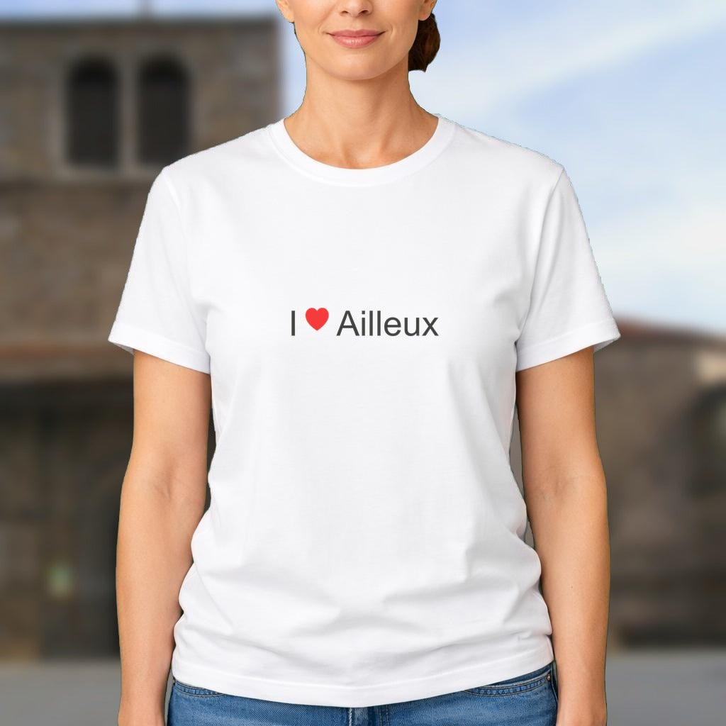 T-shirt I love ailleux
