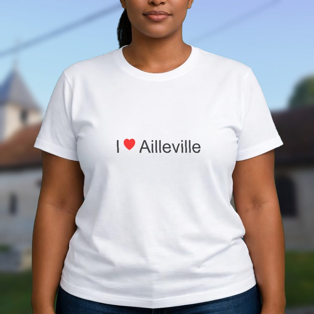 T-shirt I love ailleville