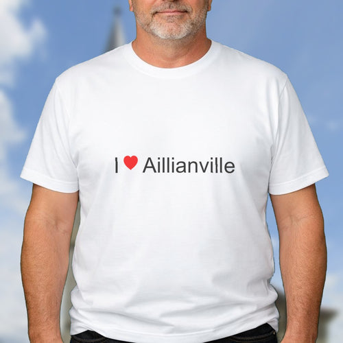 T-shirt I love aillianville