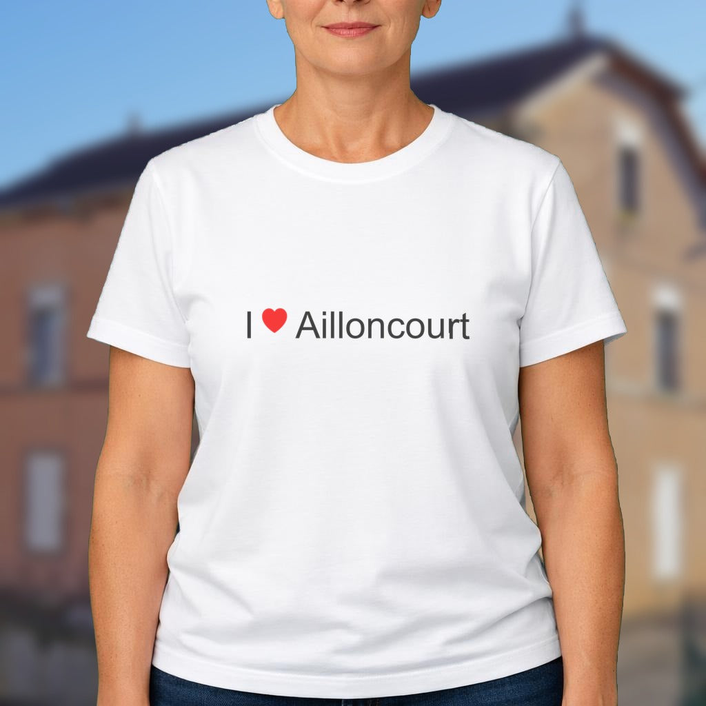 T-shirt I love ailloncourt