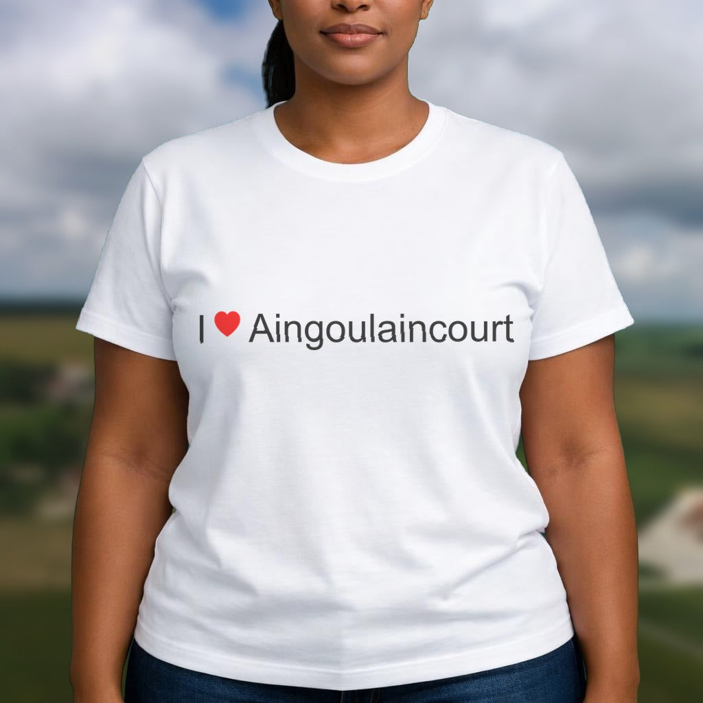 T-shirt I love aingoulaincourt