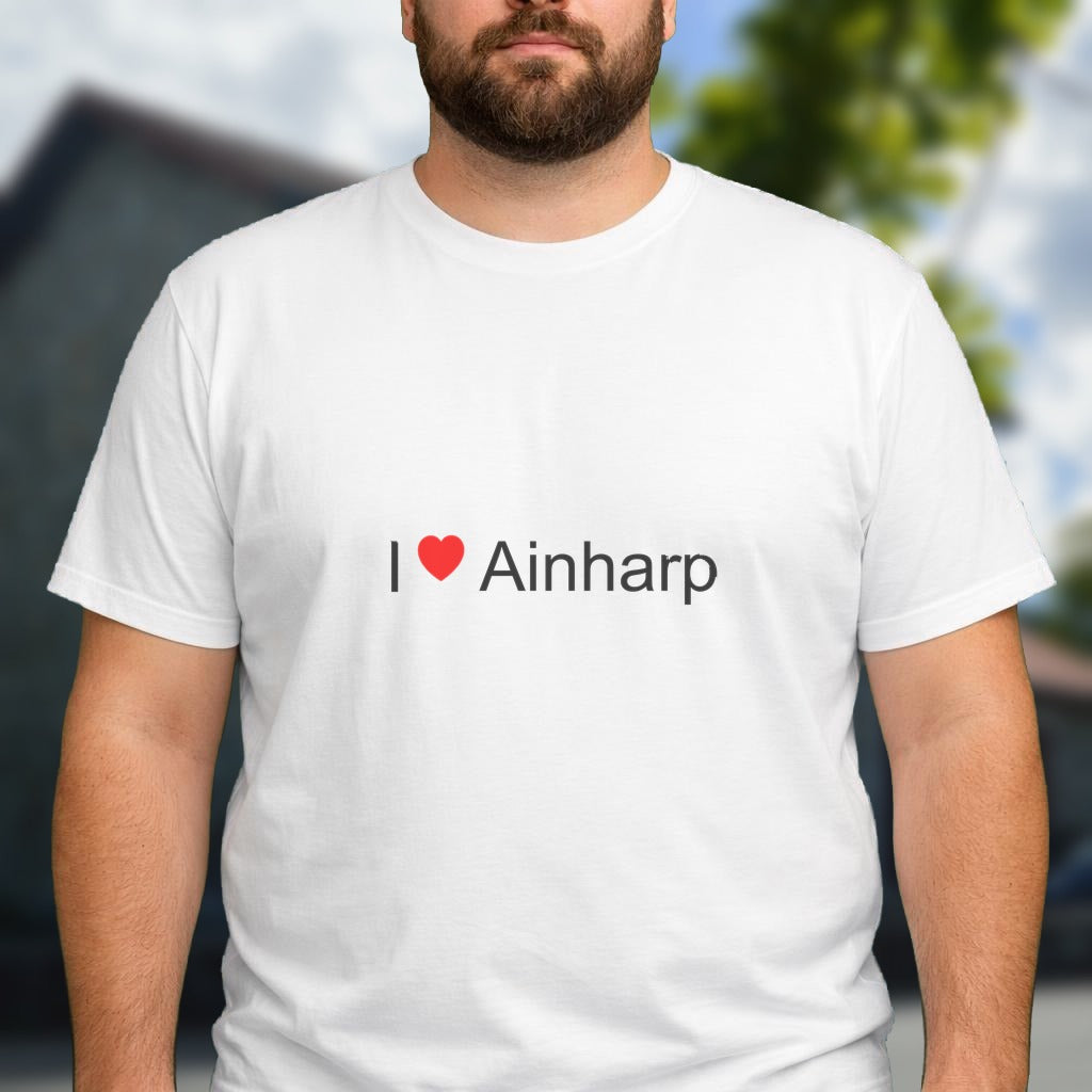 T-shirt I love ainharp
