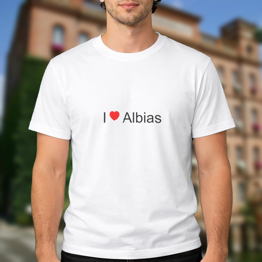 T-shirt I love albias