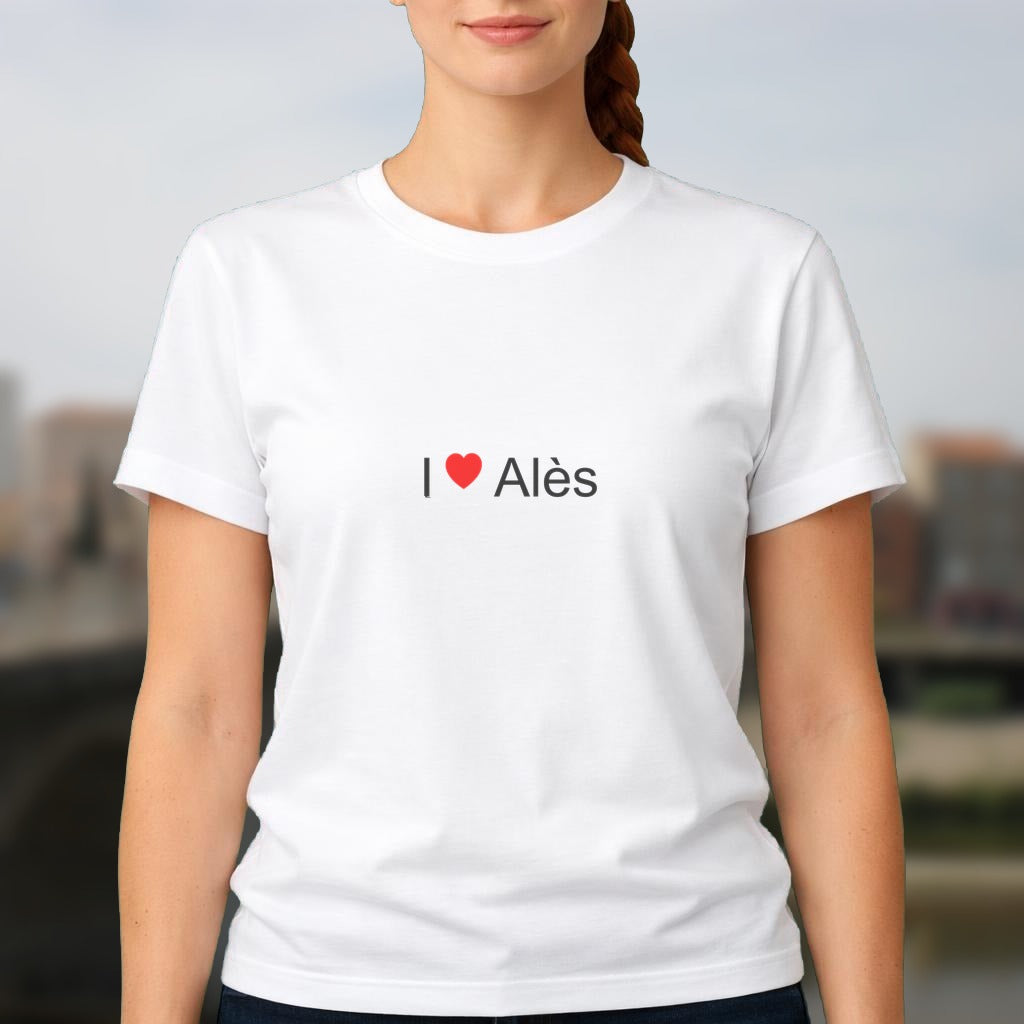 T-shirt I love alès