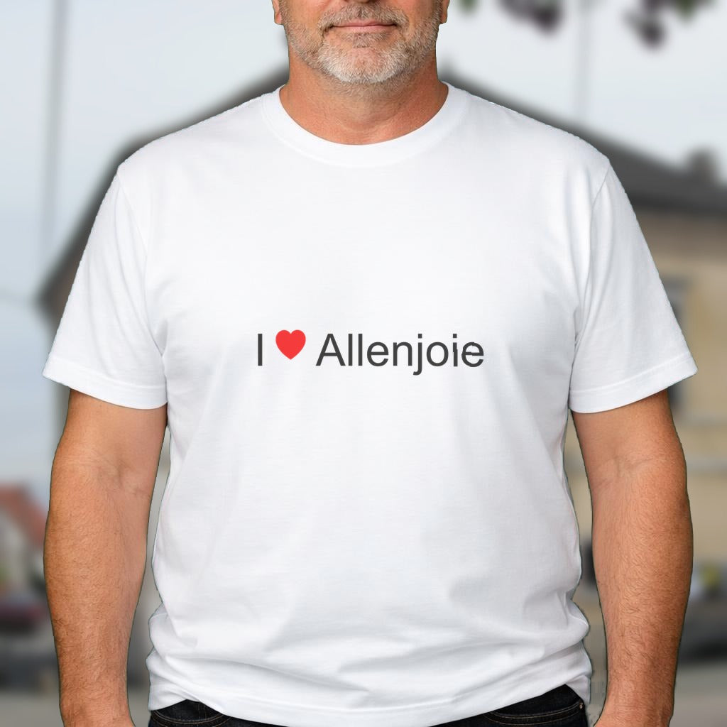 T-shirt I love allenjoie