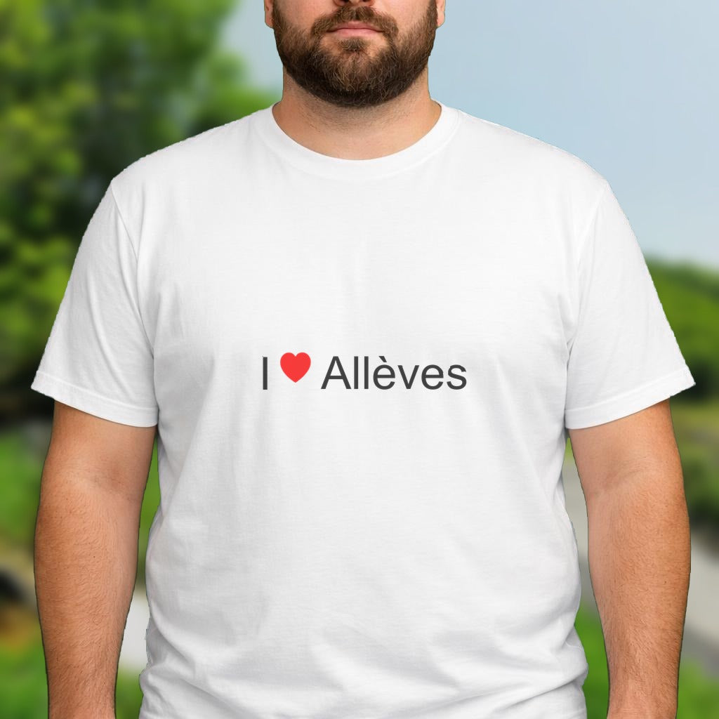 T-shirt I love allèves