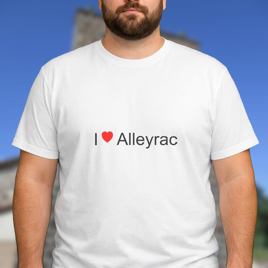 T-shirt I love alleyrac