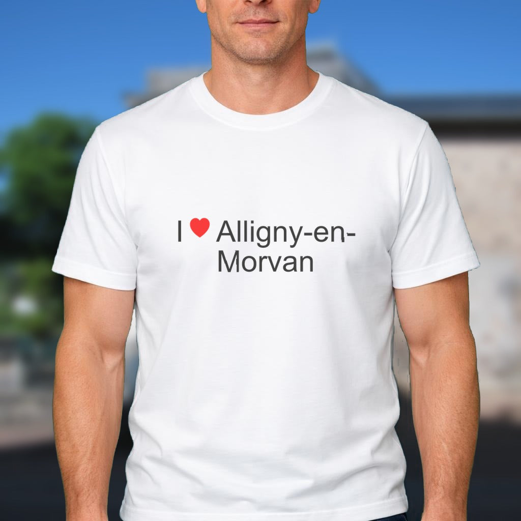 T-shirt I love alligny-en-morvan