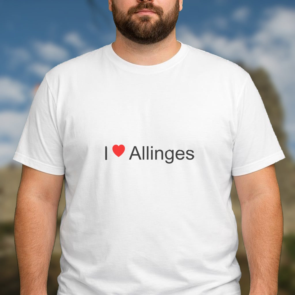 T-shirt I love allinges