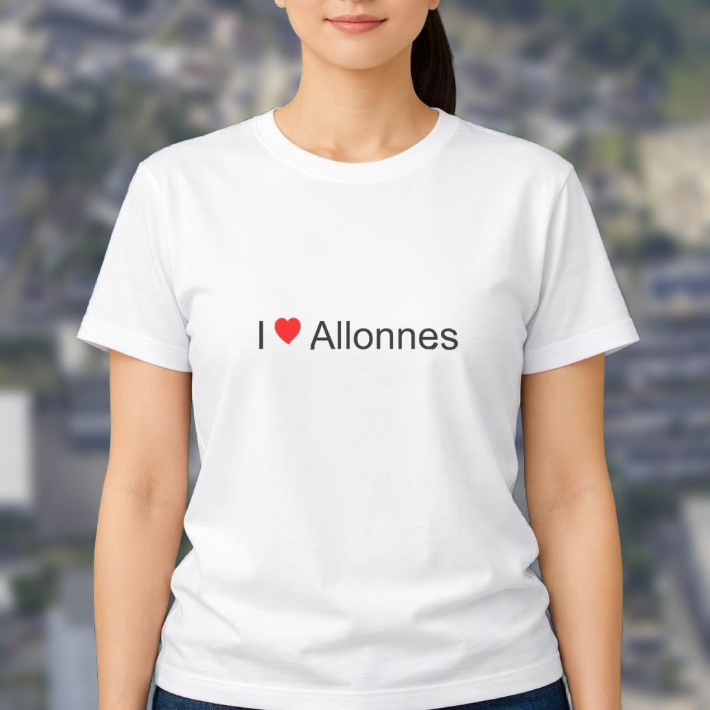 T-shirt I love allonnes