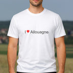 T-shirt I love allouagne