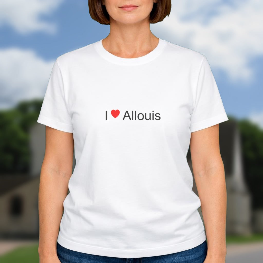 T-shirt I love allouis