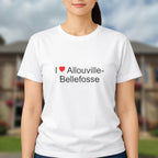 T-shirt I love allouville-bellefosse