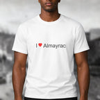 T-shirt I love almayrac